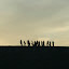 The obligatory group silhouette shot. We did try to spell Huacachina, but had forgotten the beachball for the 'i'.