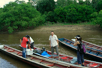 Having started our Pampas tour within 3hrs of arriving, after another 4hrs by bouncing jeep we arrived at Rio Yacuma.