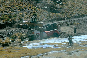 We'd been warned that various drivers in Uyuni make the trip drunk; we thought they meant the guides though.