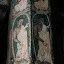 More examples of the detailed and long lasting paint work that has intrigued historians.
