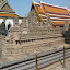 Inside the Grand Palace, randomly a scale model of Angkor Wat.