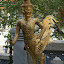 Buddha allowed these birdmen to guard his temple's as a route to redemption.