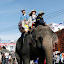 Rides were available for those willing to pay.