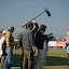 And then the next day! The documentary film are also present at the actual Elephant show itself...