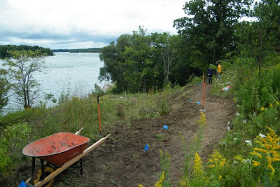 New trail and rehab