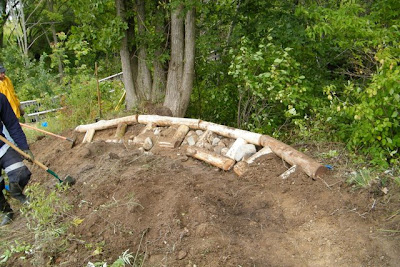 Cribbed Berm