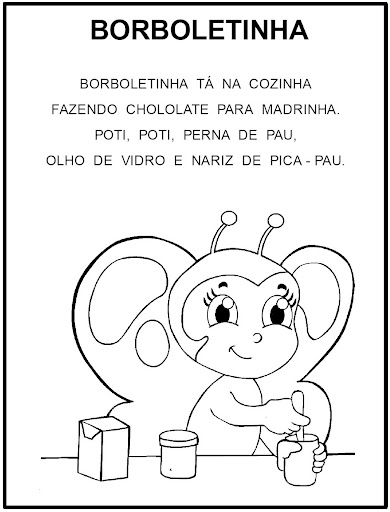 Educação Infantil: Borboletinha (borboleta de papel crepom e pregador,  dobradura de borboleta, dedoches de borboleta, vídeo e letra da música,  atividades carimbando as mãos)