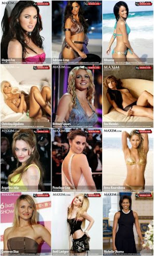 Top 100 Most Beautiful Women of 2009 nicegfx.com