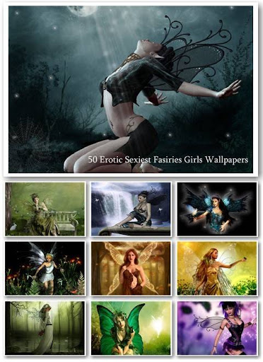 50 Erotic Sexiest Fasiries Girls Wallpapers nicegfx.com