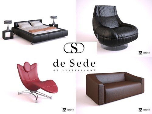 3D model of De Sede Furniture nicegfx.com