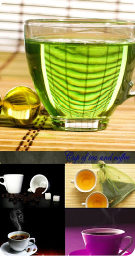 Stock Photo: Cup of tea and coffee nicegfx.com