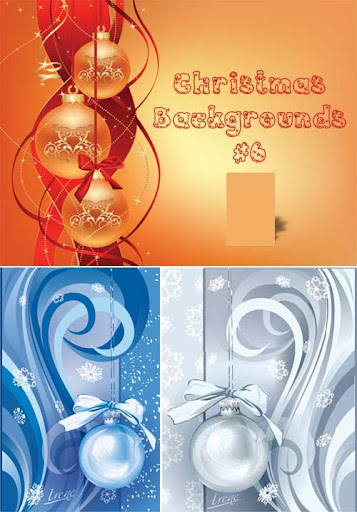 Christmas Vector Backgrounds nicegfx.com