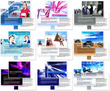 60 Power Point Templates nicegfx.com