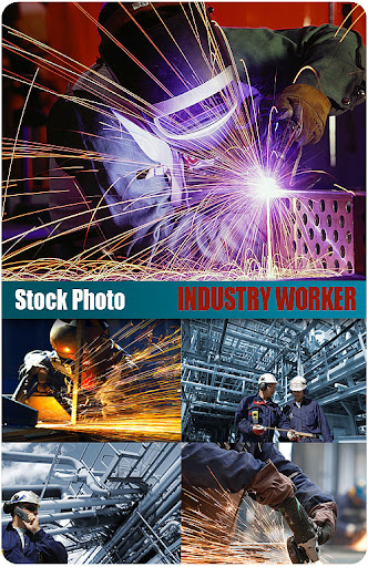 UHQ Stock Photo - Industry workers nicegfx.com