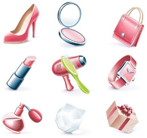 Female Icons Set nicegfx.com