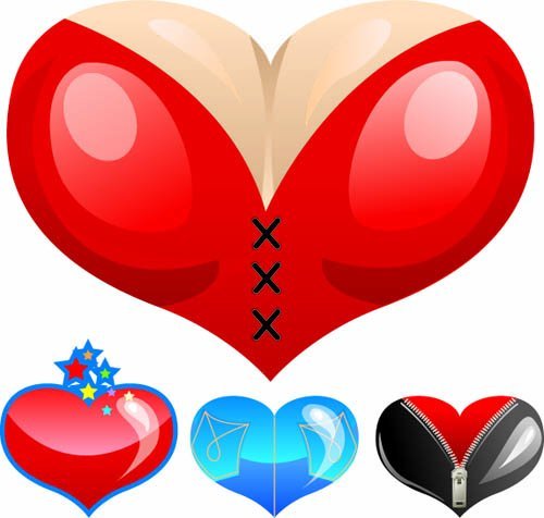 Love Heart 3d. Tags: 3D, Heart, love, stock,