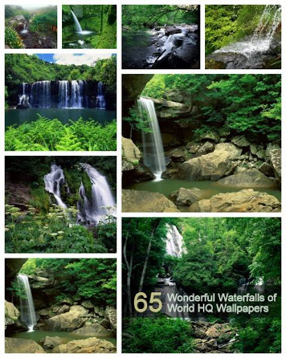 Wonderful Waterfalls HD Wallpapers nicegfx.com