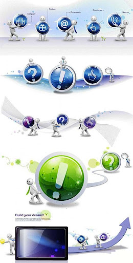 3D Vector People  nicegfx.com