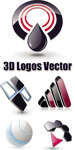 3D logos Vector nicegfx.com