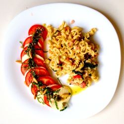 Caprese Salad Above