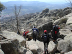 Circular de La Pedriza
Senda de La Rinconada
Ao fondo Manzanares El Real