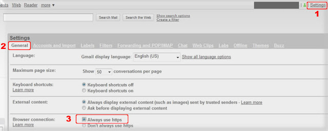 gmail1 7 Tips to Make You More Secure Gmail Email