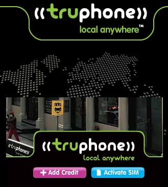 Truphone logo Truphone, VoIP applications for the iPad