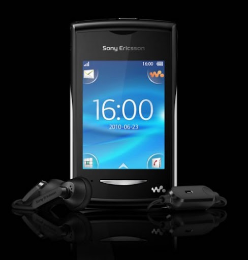 Yendo White Sony Ericsson Yendo, walkman phone with full touch screen