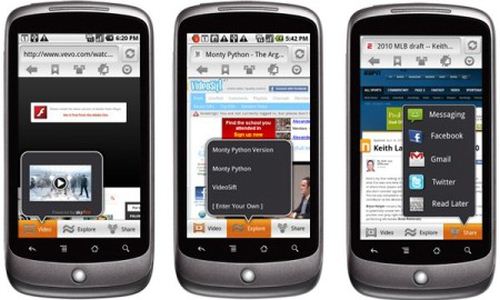 skyfire android Skyfire 2.2 browser was released for Android