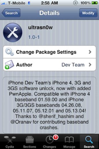 Ultrasn0w Ultrasn0w Do unlock your iPhone with Ultrasn0w 4