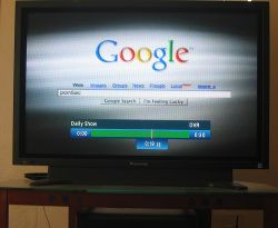 Google-TV Google TV Sony televisions present supporters Google TV
