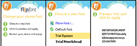 FlipFont FlipFont 2 Free Download Application, FlipFont v3.3.01 Full Version: How to change font on s60v3 and s60v5