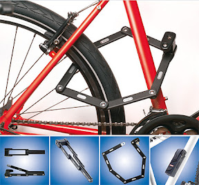 Abus Bordo ($140 - Key, $150 - Combo) - The security of a D-lock with the versatility of a cable lock. Our favourite lock for Bromptons.