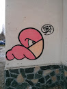 Angry Worm Graffiti