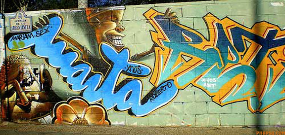 Những bức tranh graffiti cực đẹp Những bức tranh graffiti cực đẹp