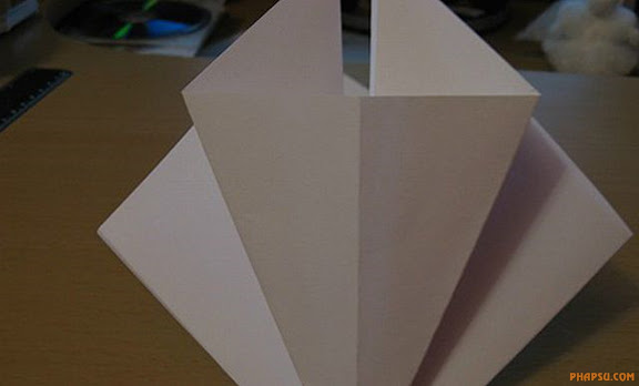  Cách gấp 1 cây thông noel