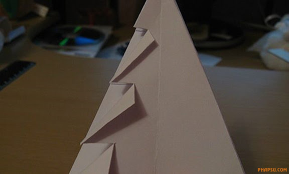  Cách gấp 1 cây thông noel