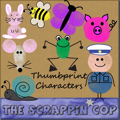 http://thescrappincop.blogspot.com/2009/08/thumbprint-characters.html