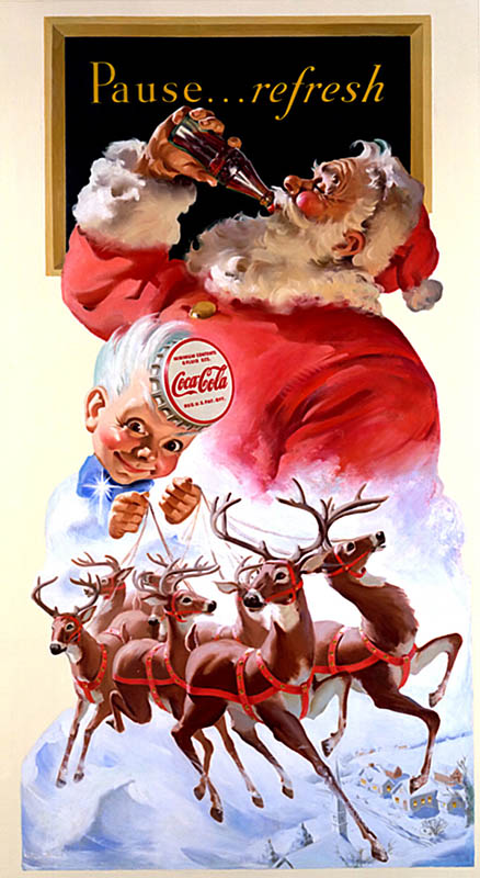 Christmas advertising