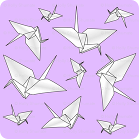 i spy swap fabric paper origami cranes i spy swap fabric paper origami cranes
