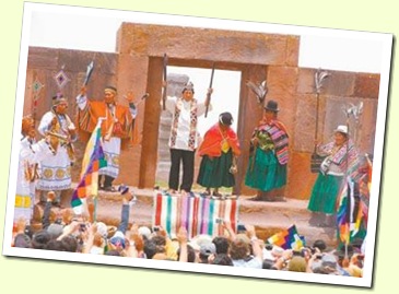 Ceremonia investidura Tiwanaku Ceremonia investidura Tiwanaku