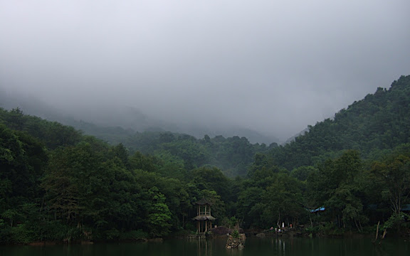 广东省河源市野趣沟，2008年秋