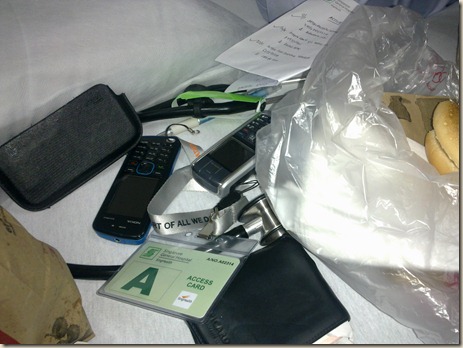 a mess of phones... served with fries
