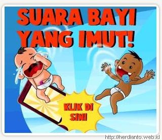 iklan suara bayi