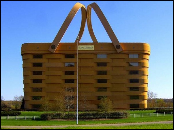 El edificio de la cesta (Ohio, EE.UU.)