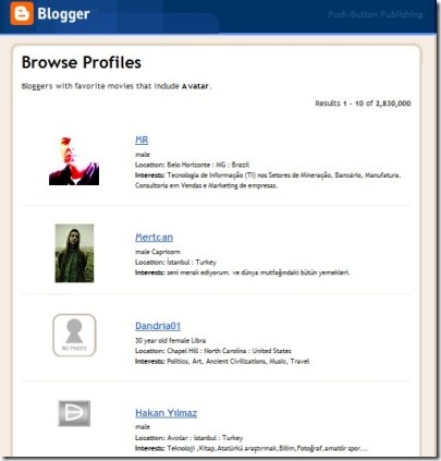 browse profiles browse profiles