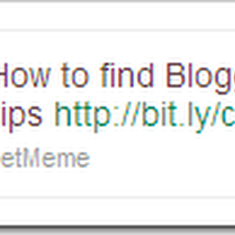 BloggerSentral blogging tips