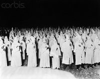 Large gathering of klansmen