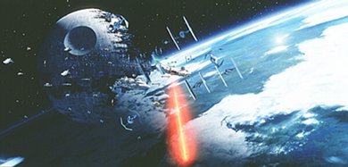 Death Star battle from Star Wars