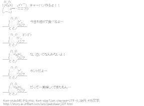 [AA]チャーハン作るクマー